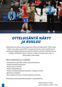 otteluisäntä näkyy ja kuuluu