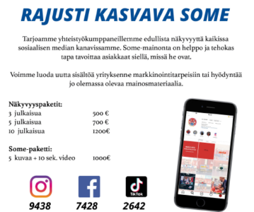 rajusti kasvava some